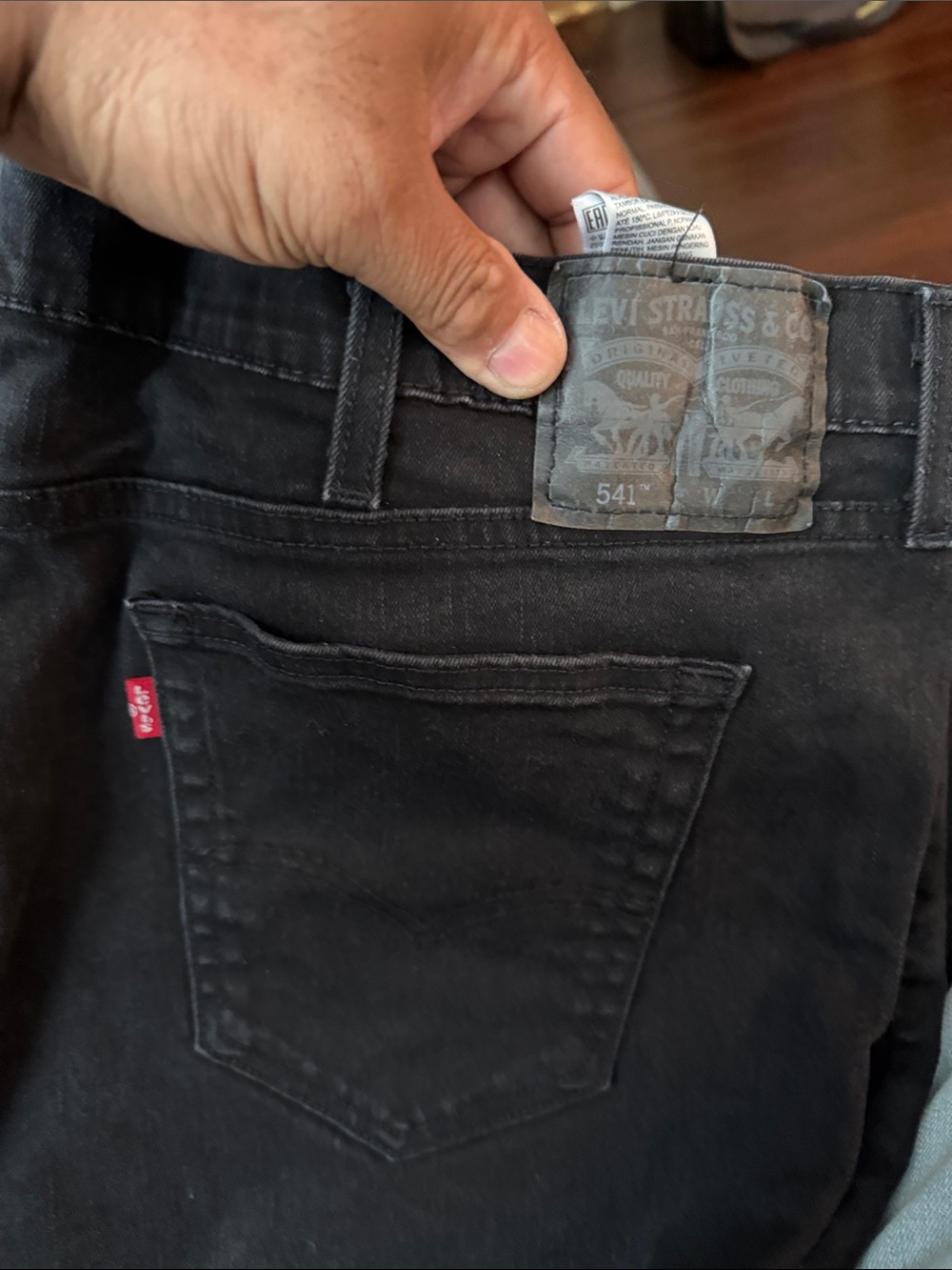 Levi's Slim Straight Black Men's Jeans